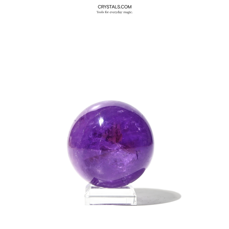 Amethyst Sphere — Natural Brazilian Crystal Ball