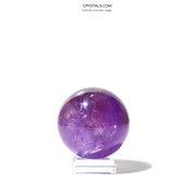 Amethyst  Sphere - natural amethyst crystal cluster specimen view 8