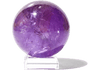 Amethyst Sphere — Natural Brazilian Crystal Ball
