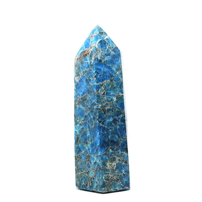 blue apatite crystals