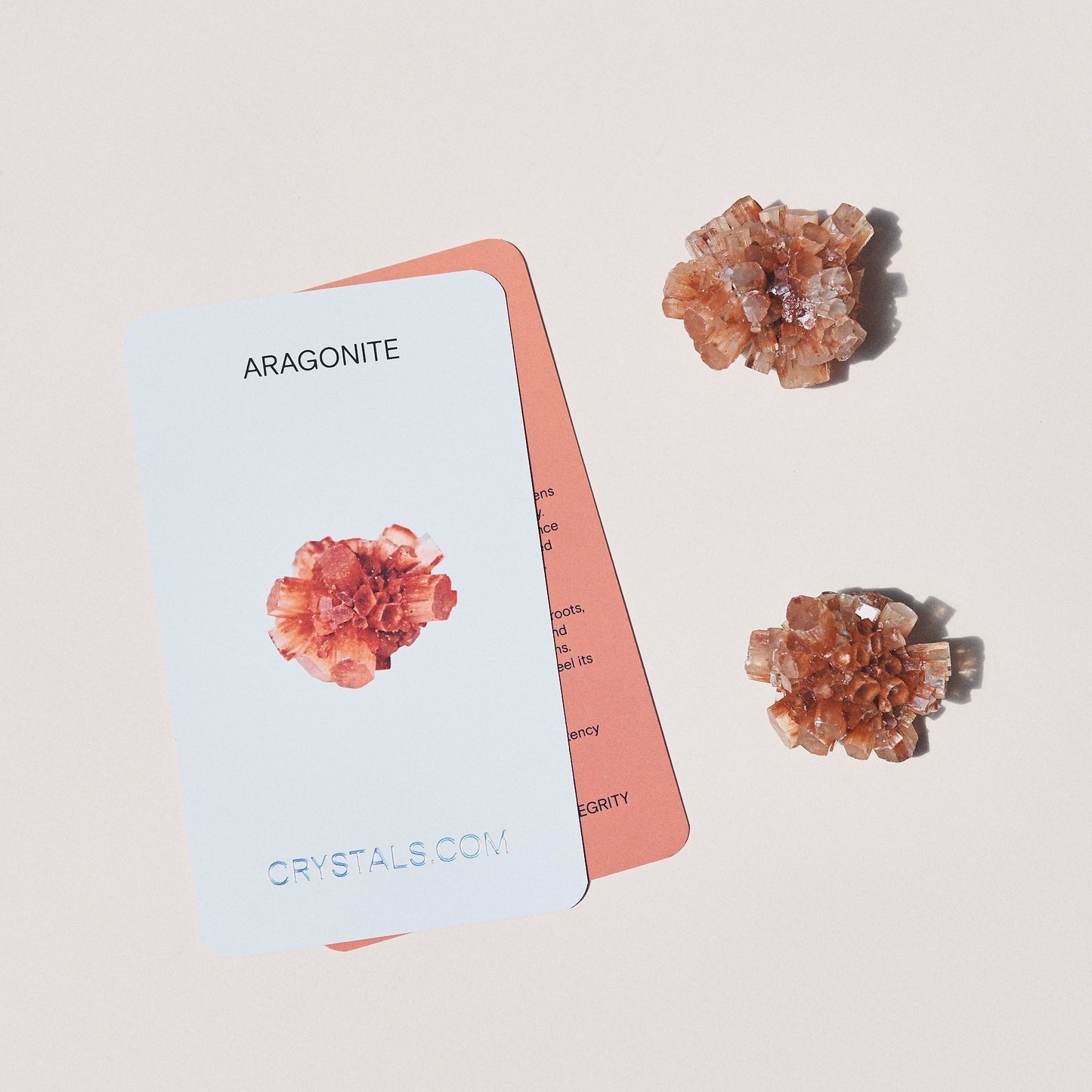 aragonite star crystal cluster