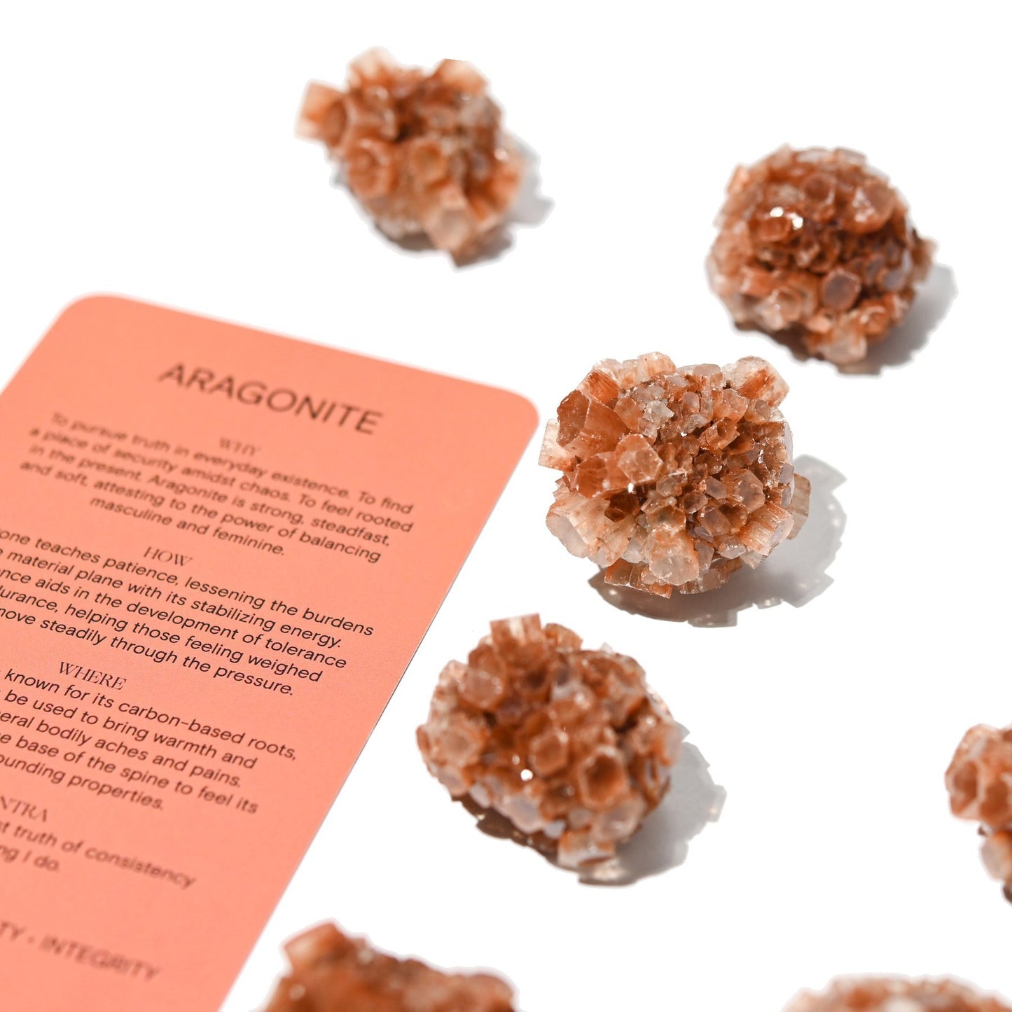 aragonite star crystal cluster