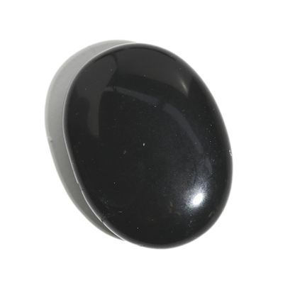 black obsidian crystals