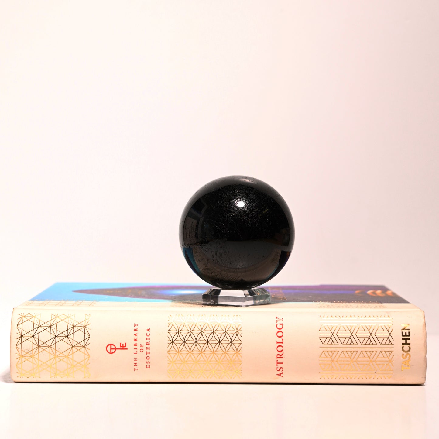 black tourmaline crystal sphere 