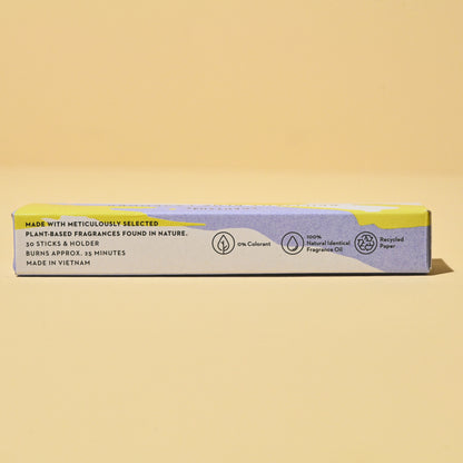Blue Lavender Incense 30 sticks w/ Holder - SCENTSUAL
