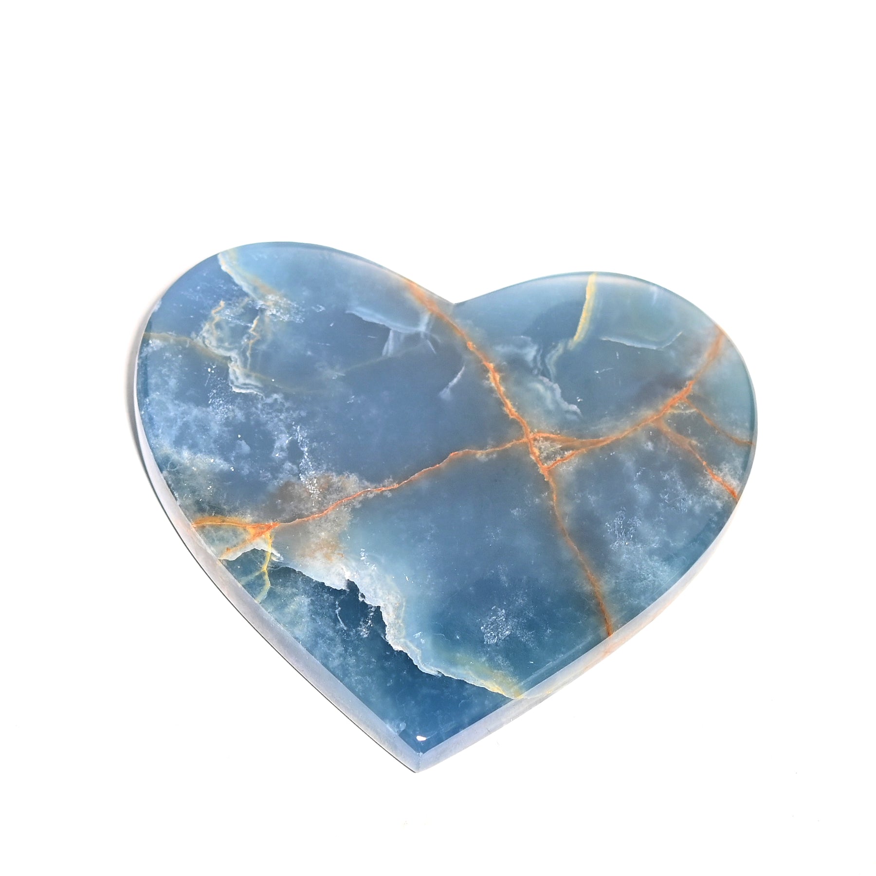blue onyx heart crystal 