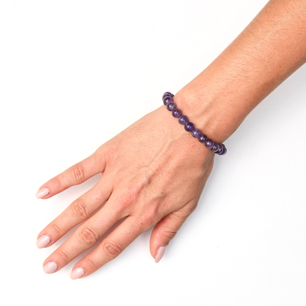 amethyst crystal bracelet 