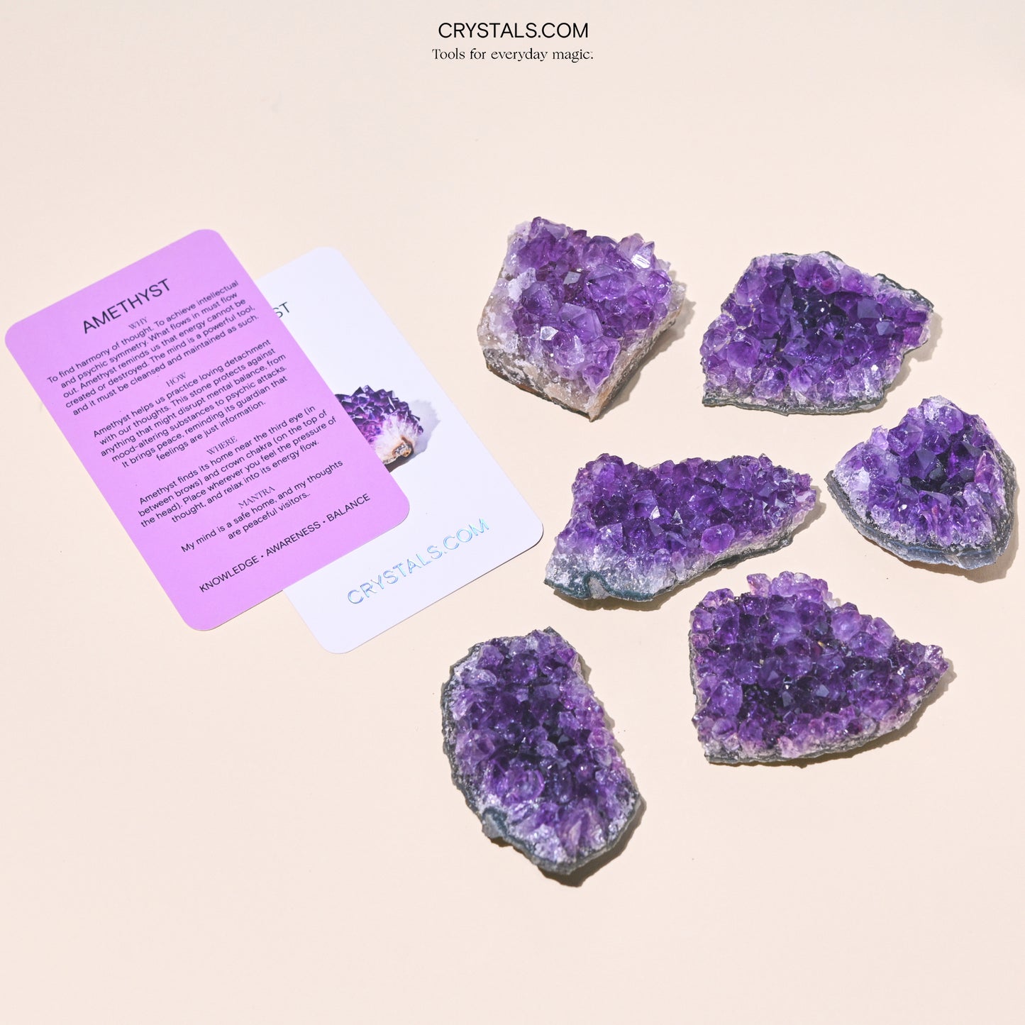 amethyst crystal cluster for sale