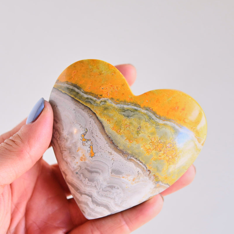 Bumblebee Jasper Heart