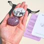 CALM Pouch - Lepidolite / White Howlite