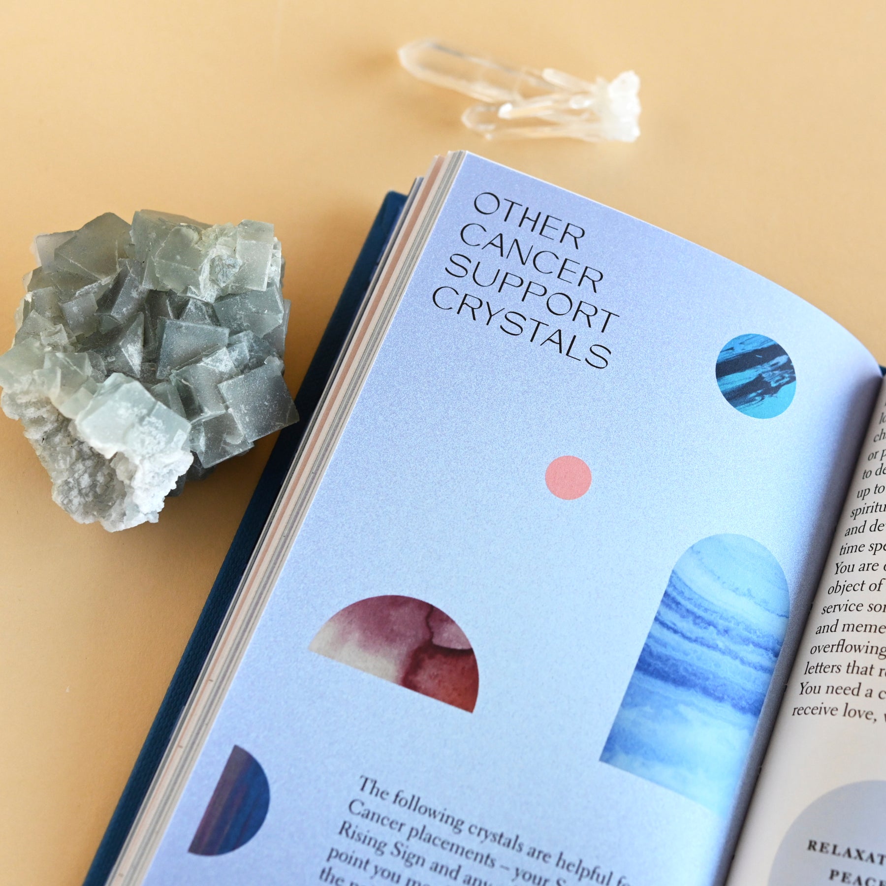 cancer crystal astrology book