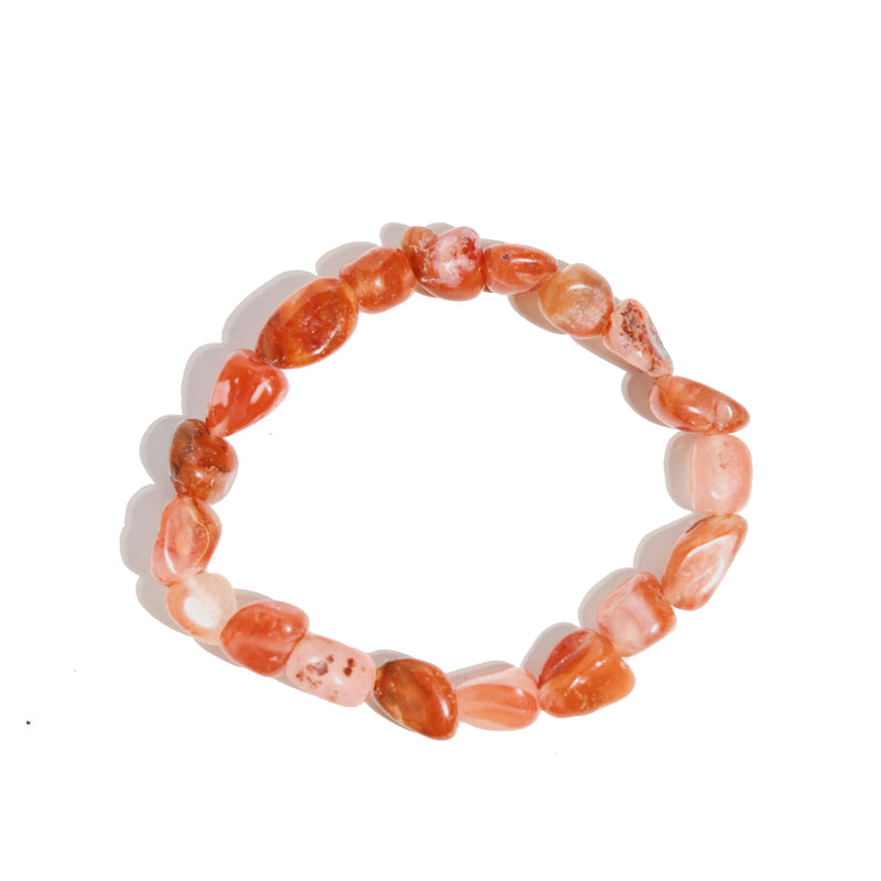 carnelian crystal necklace