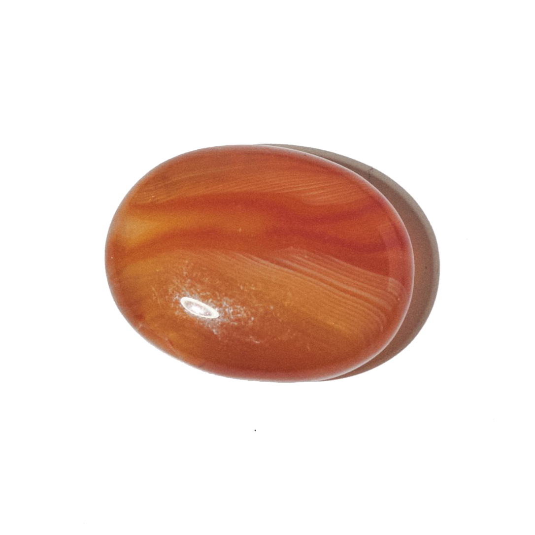 Carnelian crystal — Orange, red, reddish-brown specimen, Trigonal crystal system