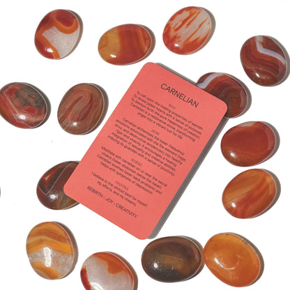 carnelian crystal for good luck 