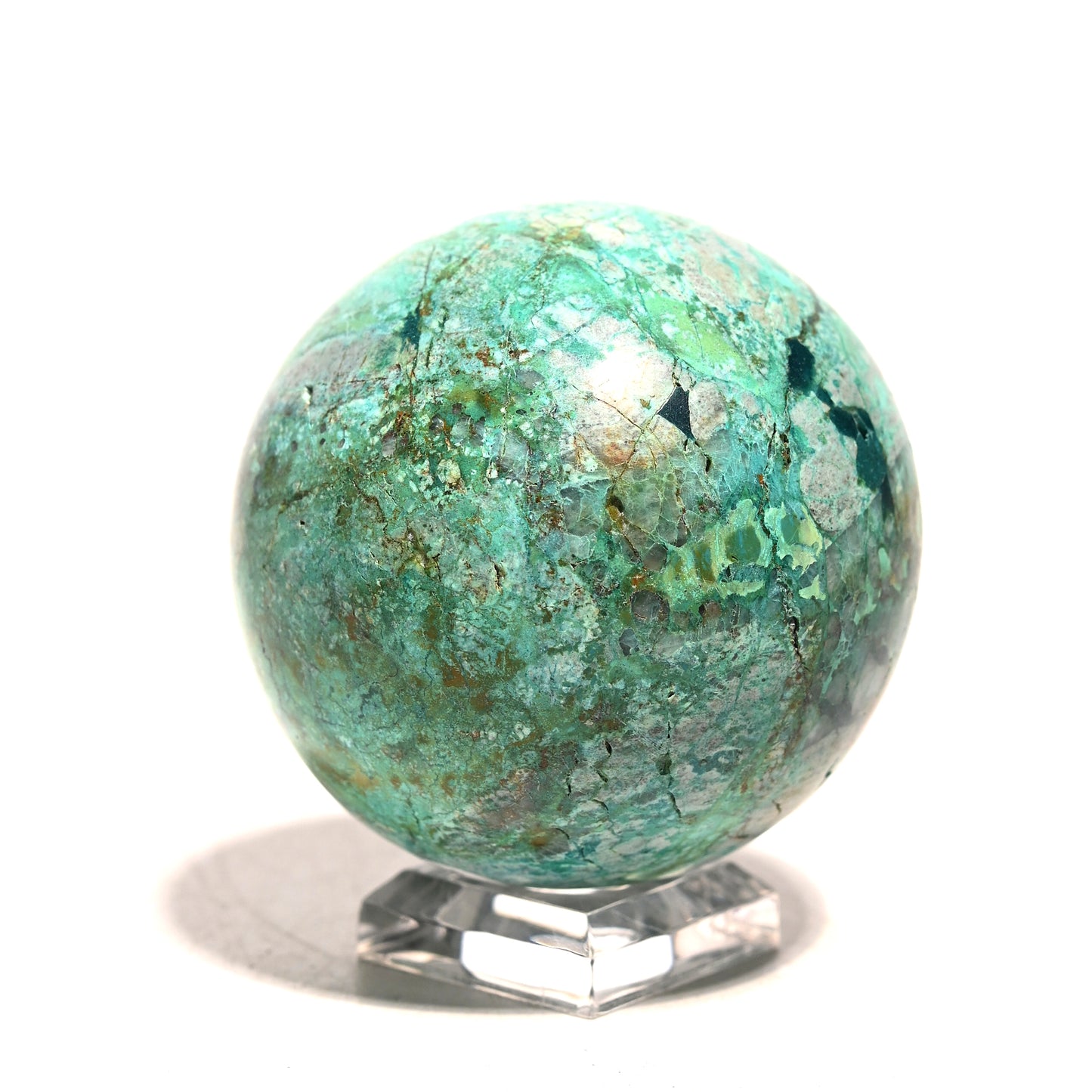 Chrysocolla Sphere