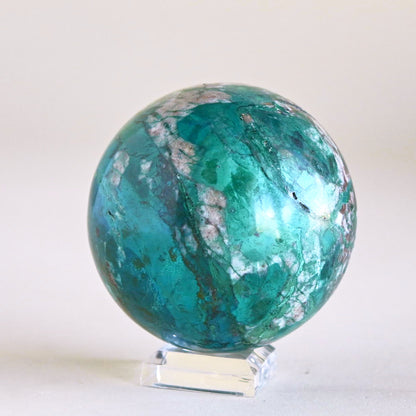 Chrysocolla Sphere