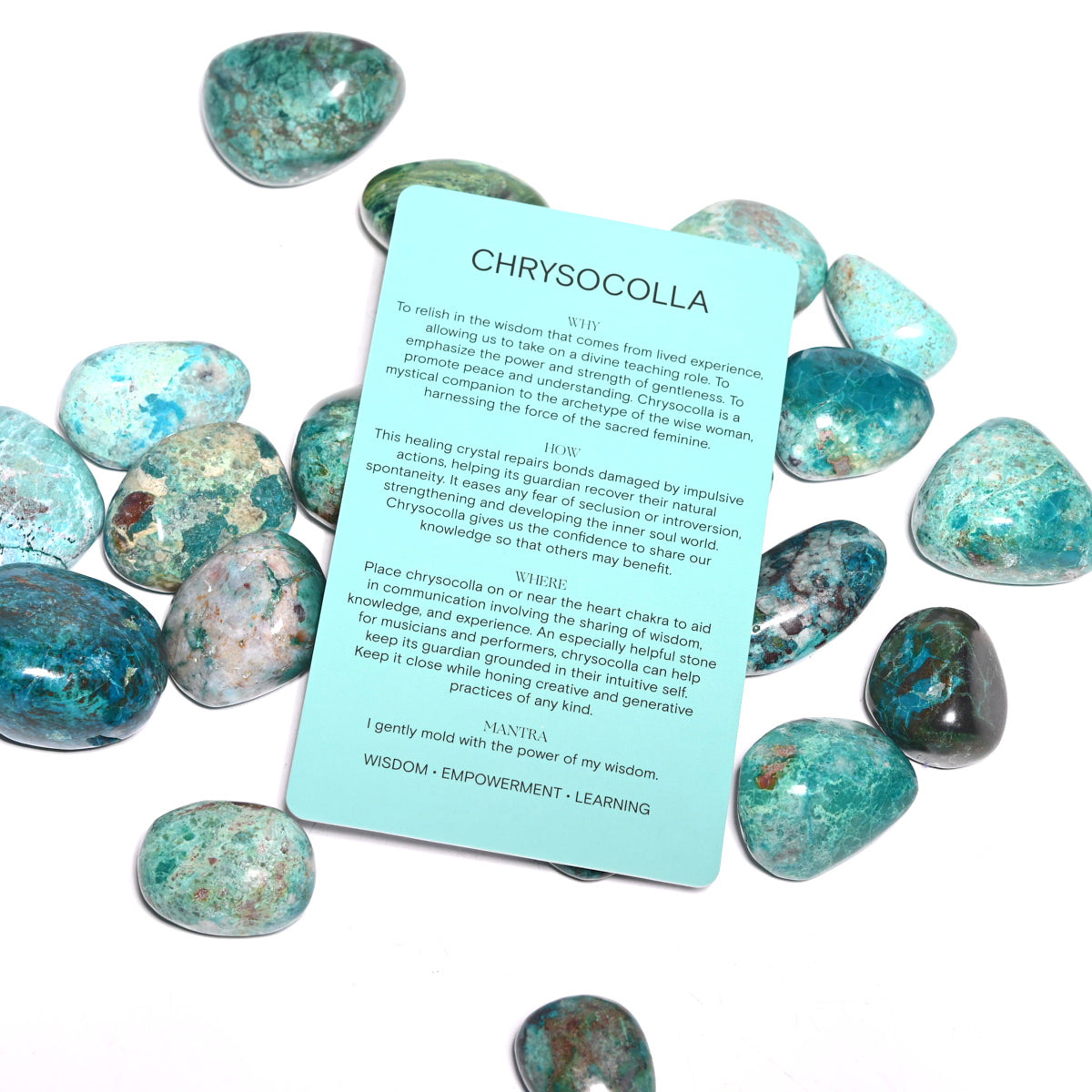 chrysocolla stone