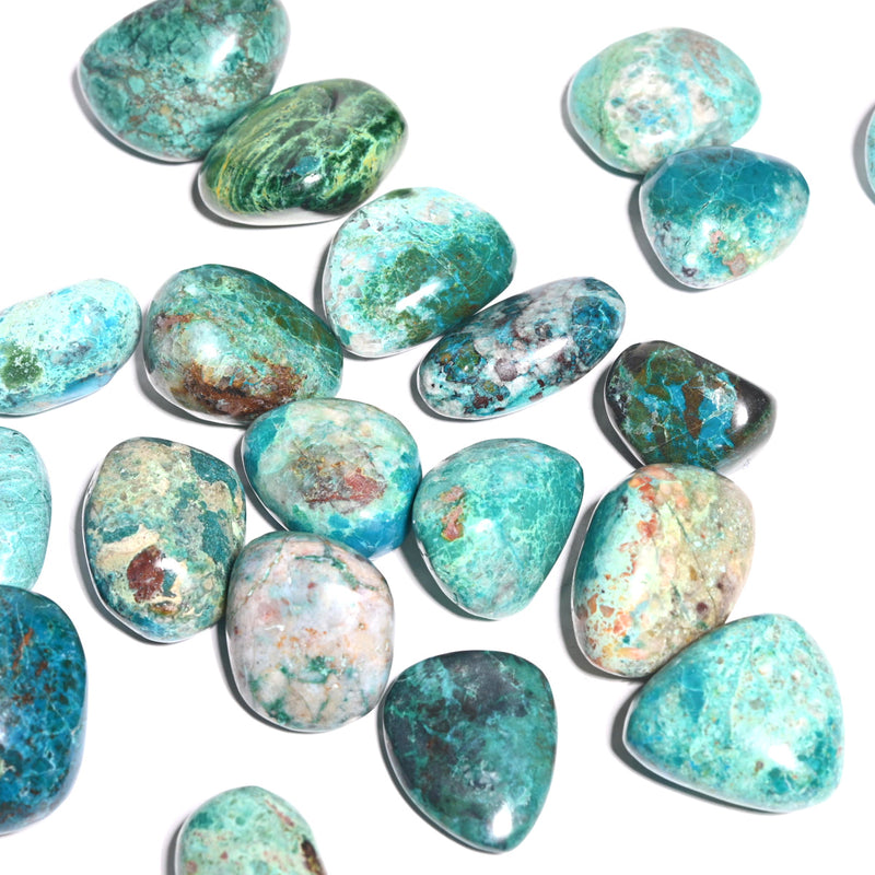 Chrysocolla Tumbled Trio
