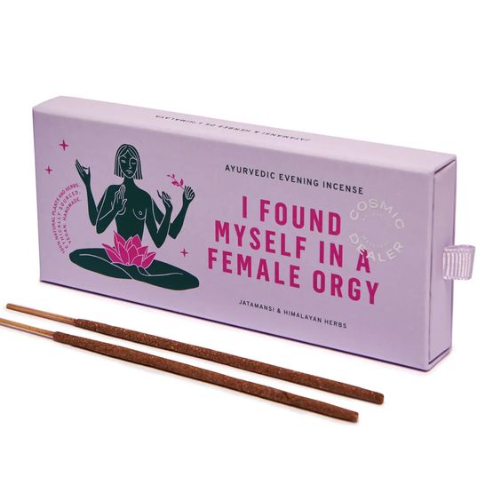 I FOUND MYSELF IN A FEMALE ORGY INCENSE