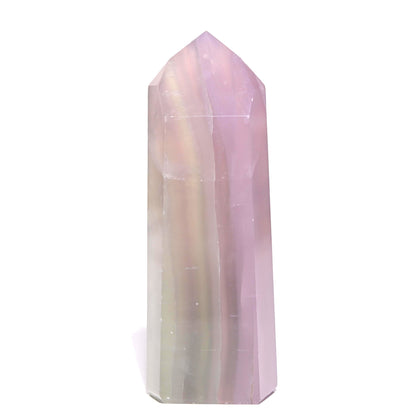 Lavender Rainbow Fluorite Tower