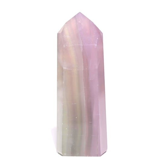 Lavender Rainbow Fluorite Tower