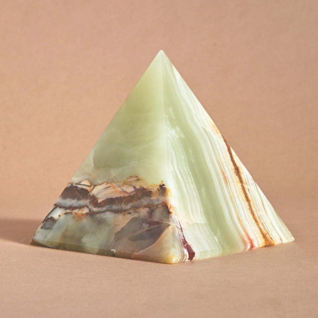 green onyx pyramid