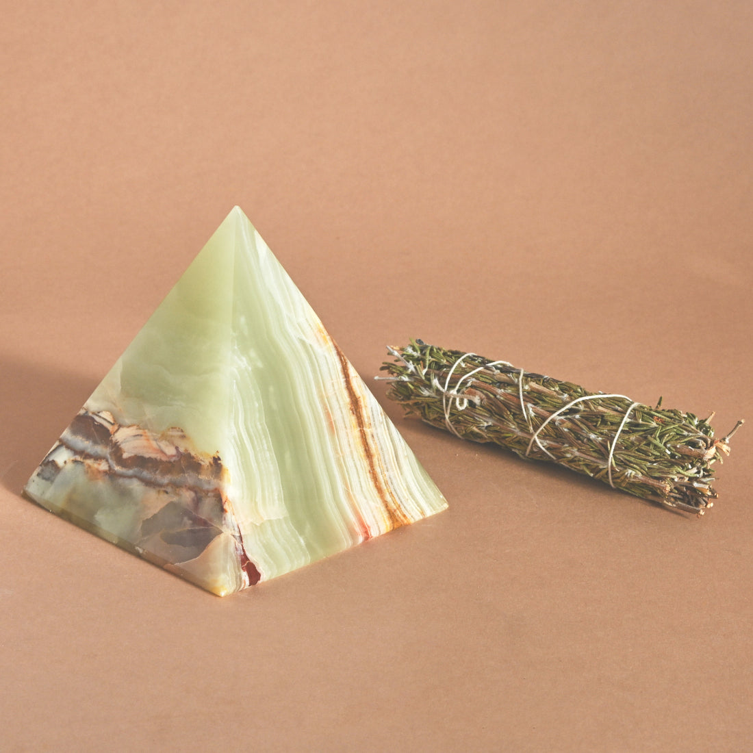 green onyx pyramid