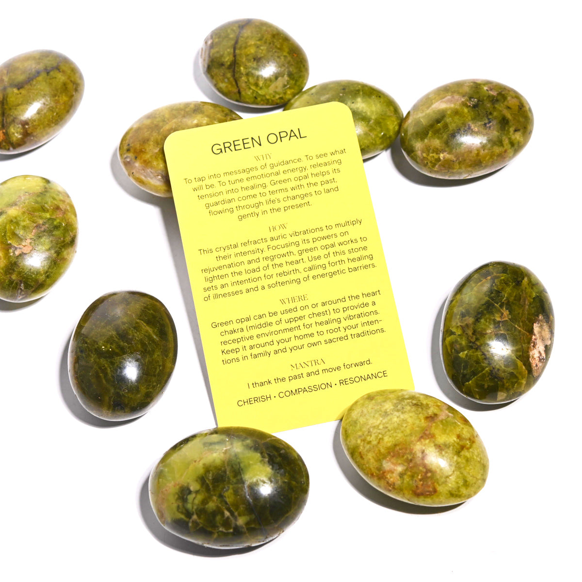 green opal crystal 