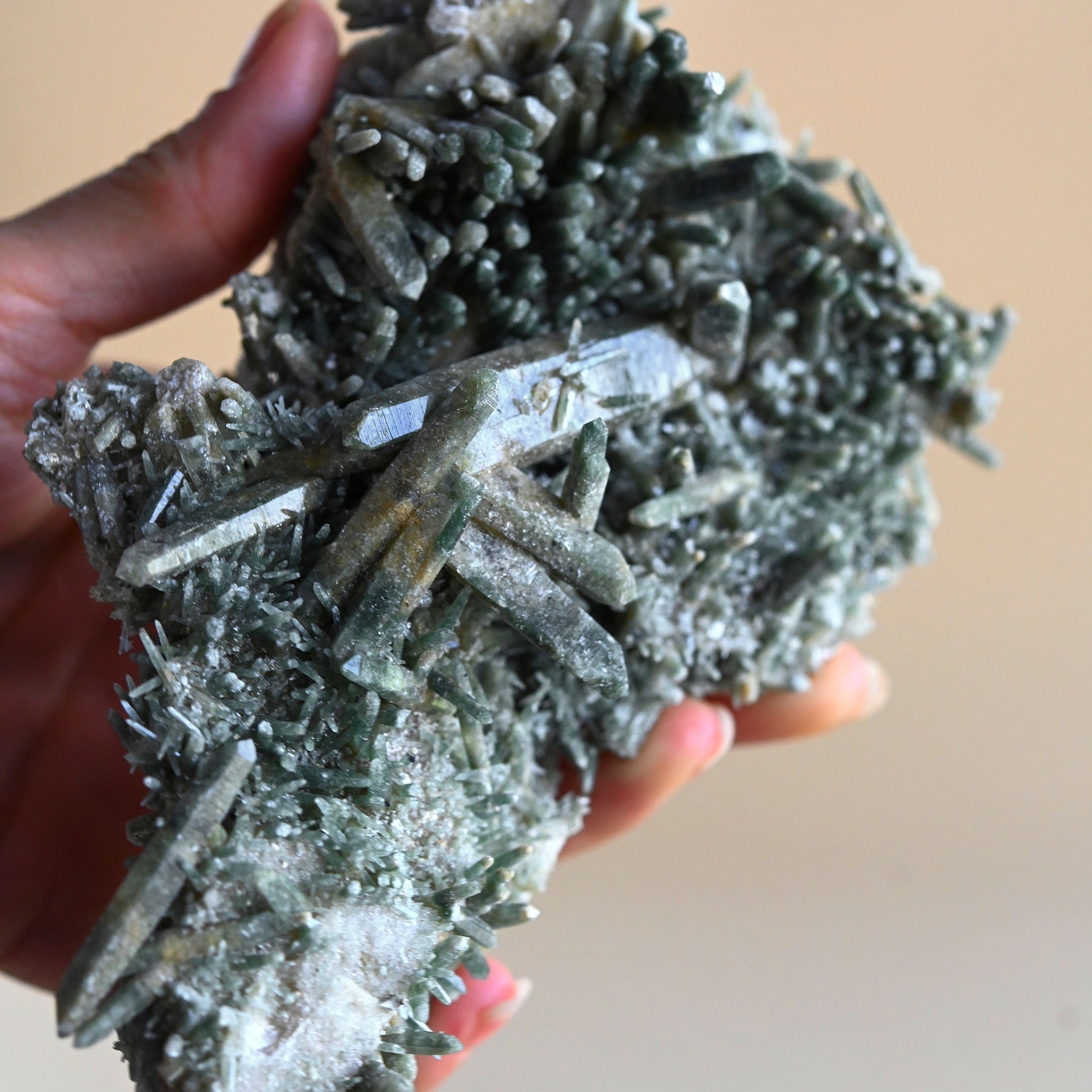 Chlorite Himalayan Quartz Cluster 