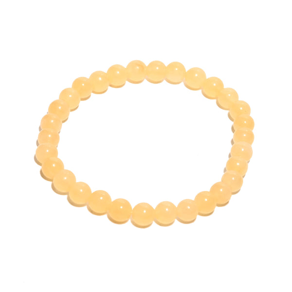 honey calcite bracelet