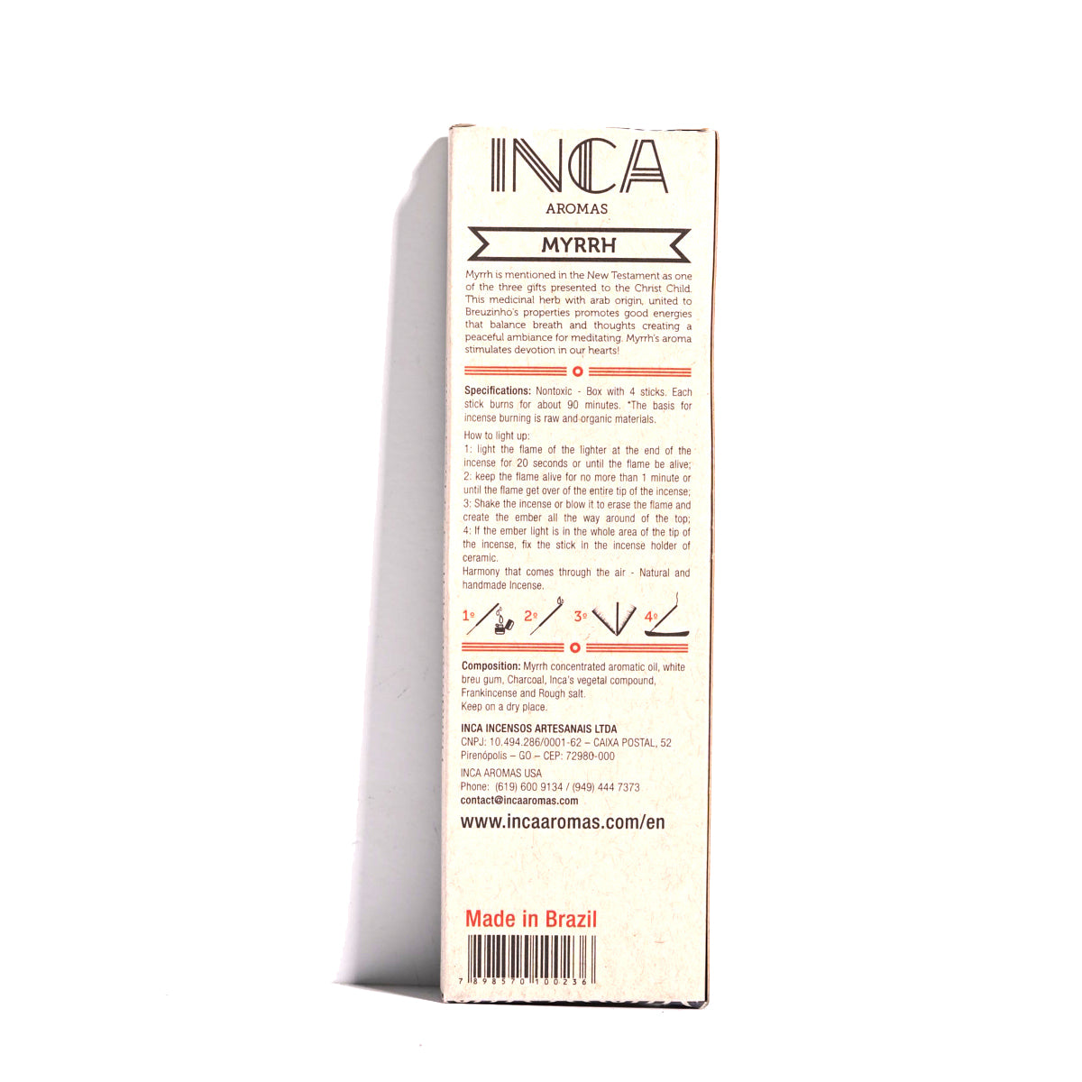 Inca Aroma Myrrh Incense