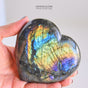 Labradorite Heart