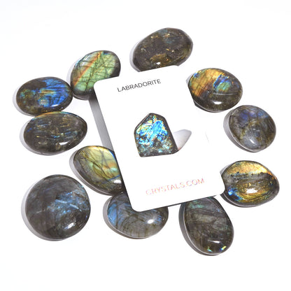 Labradorite Palm Stone