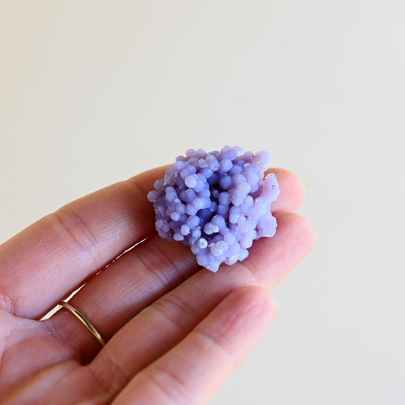 grape agate crystal