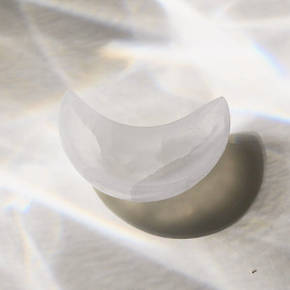 selenite moon bowl 