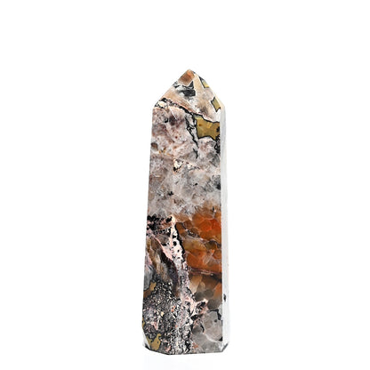 Mosaic Chalcedony Quartz Tower