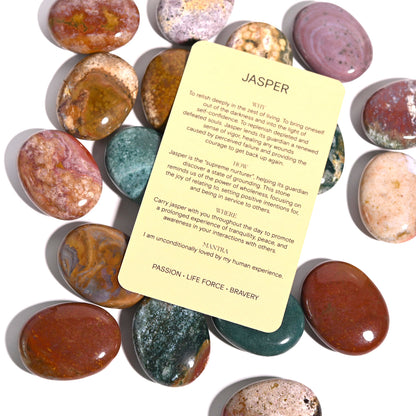 Ocean Jasper Palm Stone