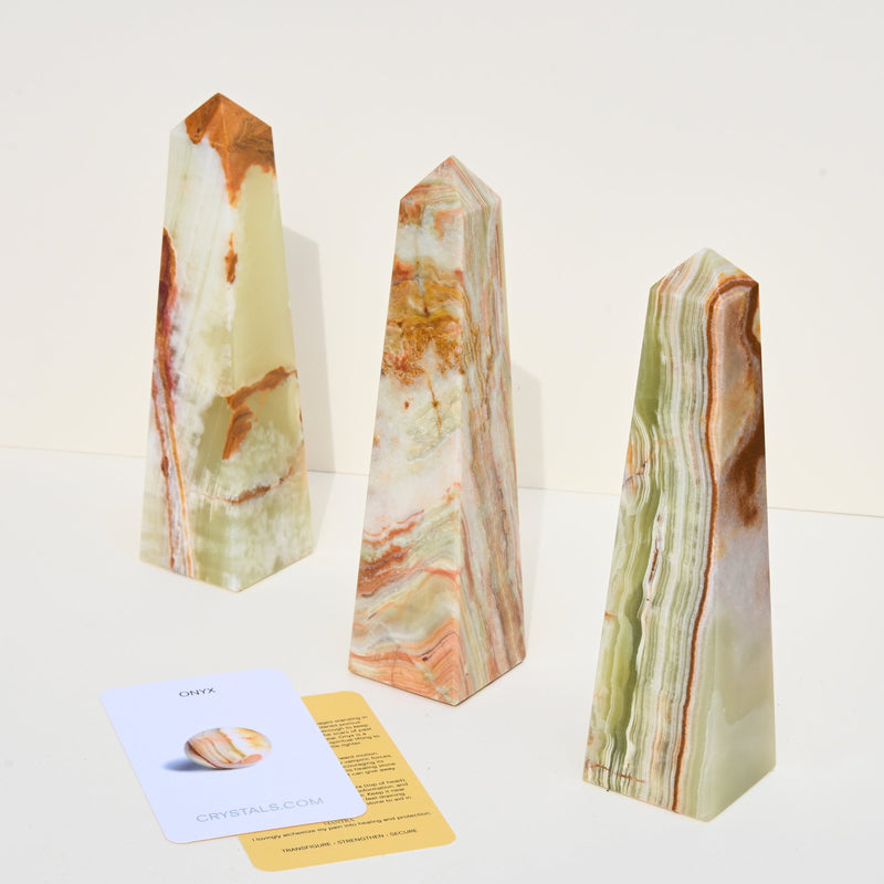 Green Onyx Tower Obelisk