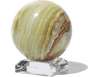 Green Onyx Sphere