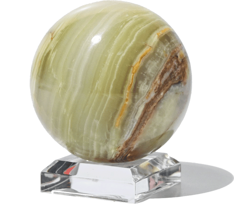 Green Onyx Sphere