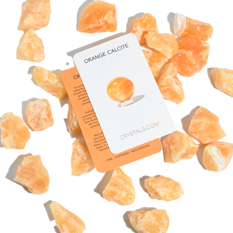 Orange Calcite Rough