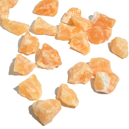 orange calcite crystal 