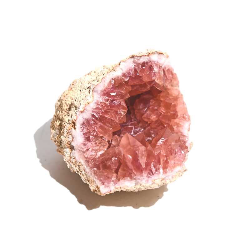 Pink Amethyst Geode