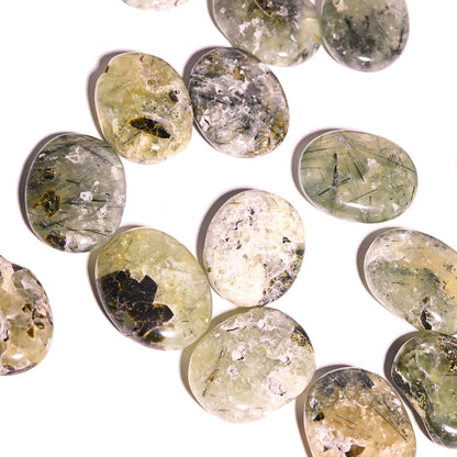 Prehnite Palm Stone