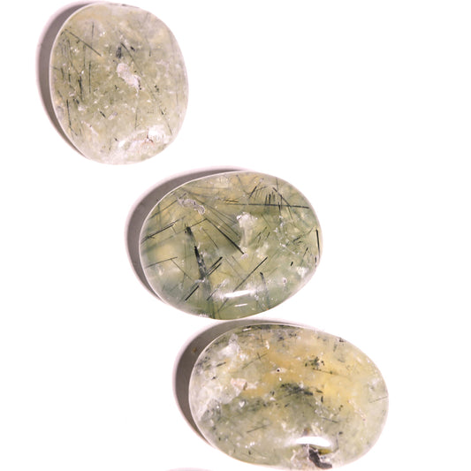 Prehnite Palm Stone