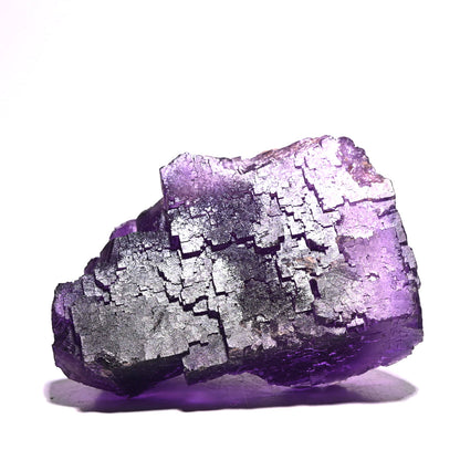 Purple Illinois Fluorite Cluster