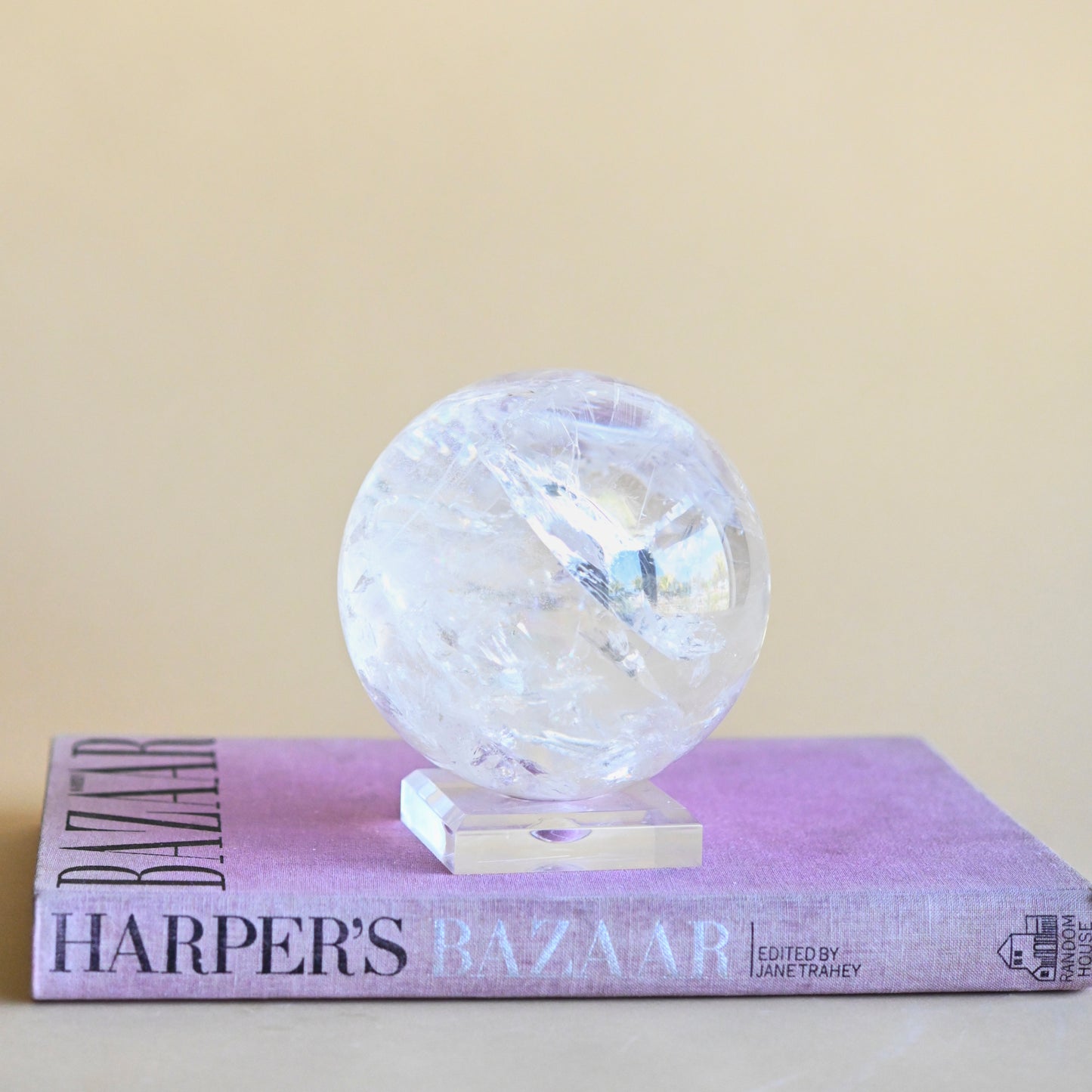 Clear Quartz Sphere 7.6lbs