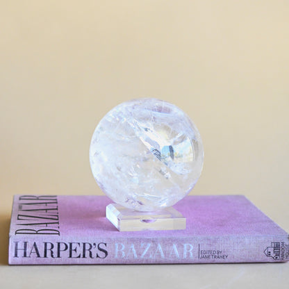 Clear Quartz Sphere 7.6lbs