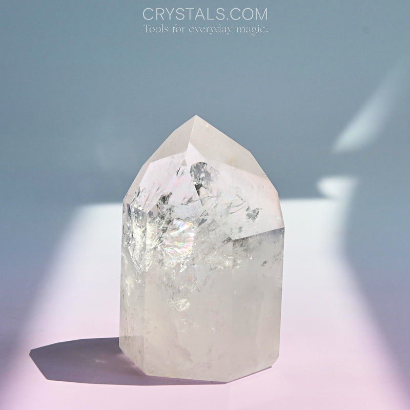 Clear Quartz Tower