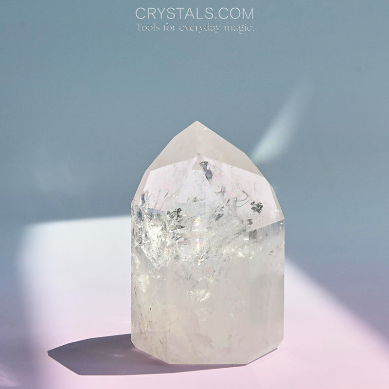 Clear Quartz Tower